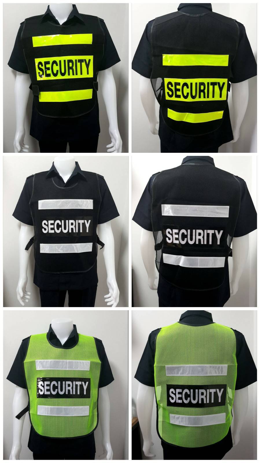 เสื้อสะท้อนแสงรปภ. (security)