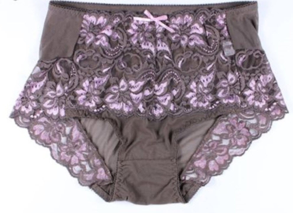 กางเกงในลายดอกไม้ (M - XL)