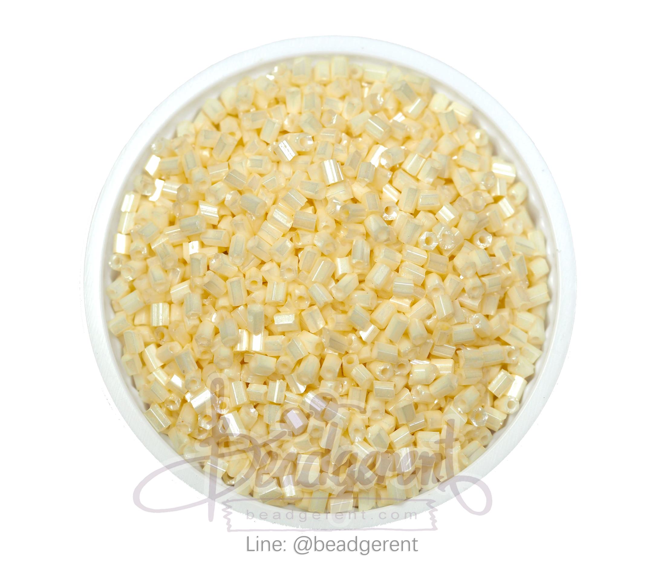 ปล้องสั้น โทนมุกด้าน สีครีม (15 กรัม) SKU-03379