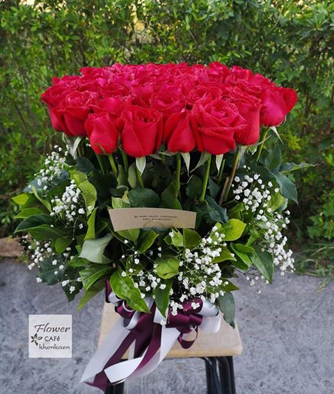 50 Roses Basket