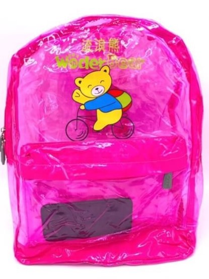 กระเป๋าเป้แฟนซีแบบใสพร้อมส่งกระเป๋าเป้ใสกันน้ำ