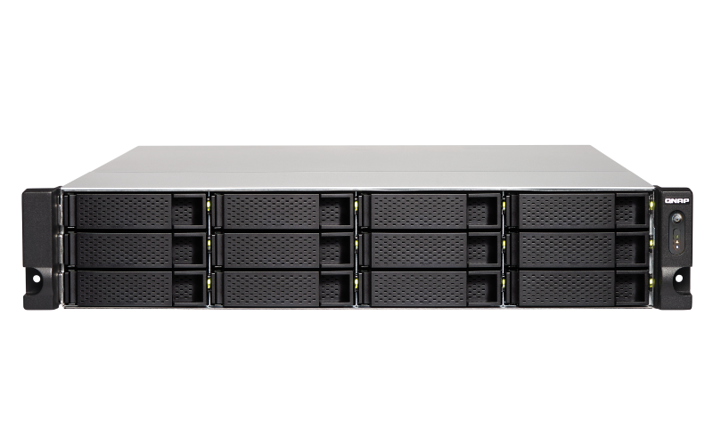 TS-1263U-RP High performance quad-core 10GbE NAS with redundant power supplies