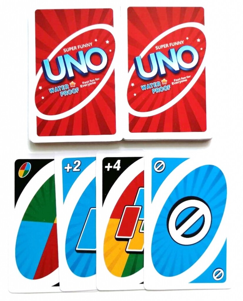 การ์ดอูโน่ หลายแบบ เล่นได้ 4-10คน พร้อมเล่น