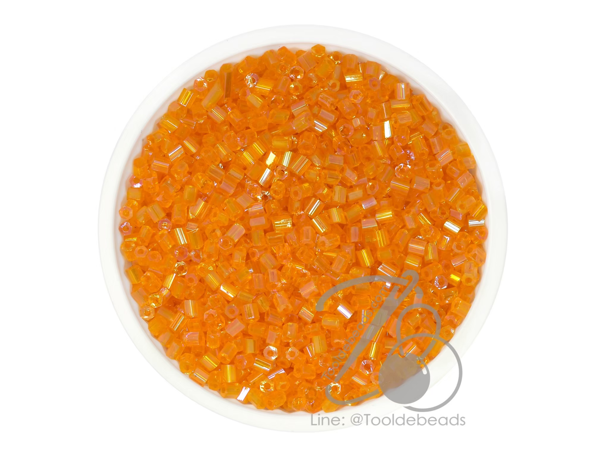 ปล้องสั้น โทนรุ้ง สีส้ม (450 กรัม) SKU-09264