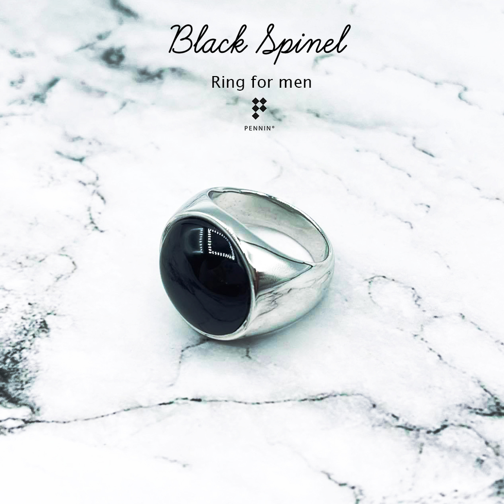 แหวนผู้ชายนิลแท้ กลมหลังเบี้ย ตัวเรือนเงินแท้ 92.5% ชุบทองขาว ดีไซน์เรียบเท่ ใส่ได้ทุกวัน เพิ่มพลังบวก ปกป้องคุ้มครอง