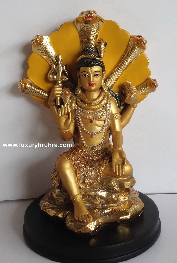 รูปปั้นพระศิวะเทพขนาดหน้าตัก4.4นิ้วความสูง6.8นิ้ว