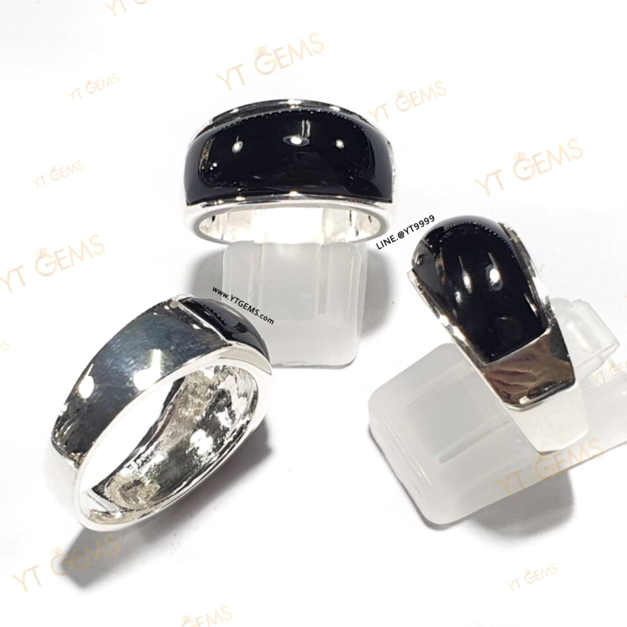 แหวนนิล แหวนเงินแท้ พลอยนิลแท้ YTG-11461 YTGEMS