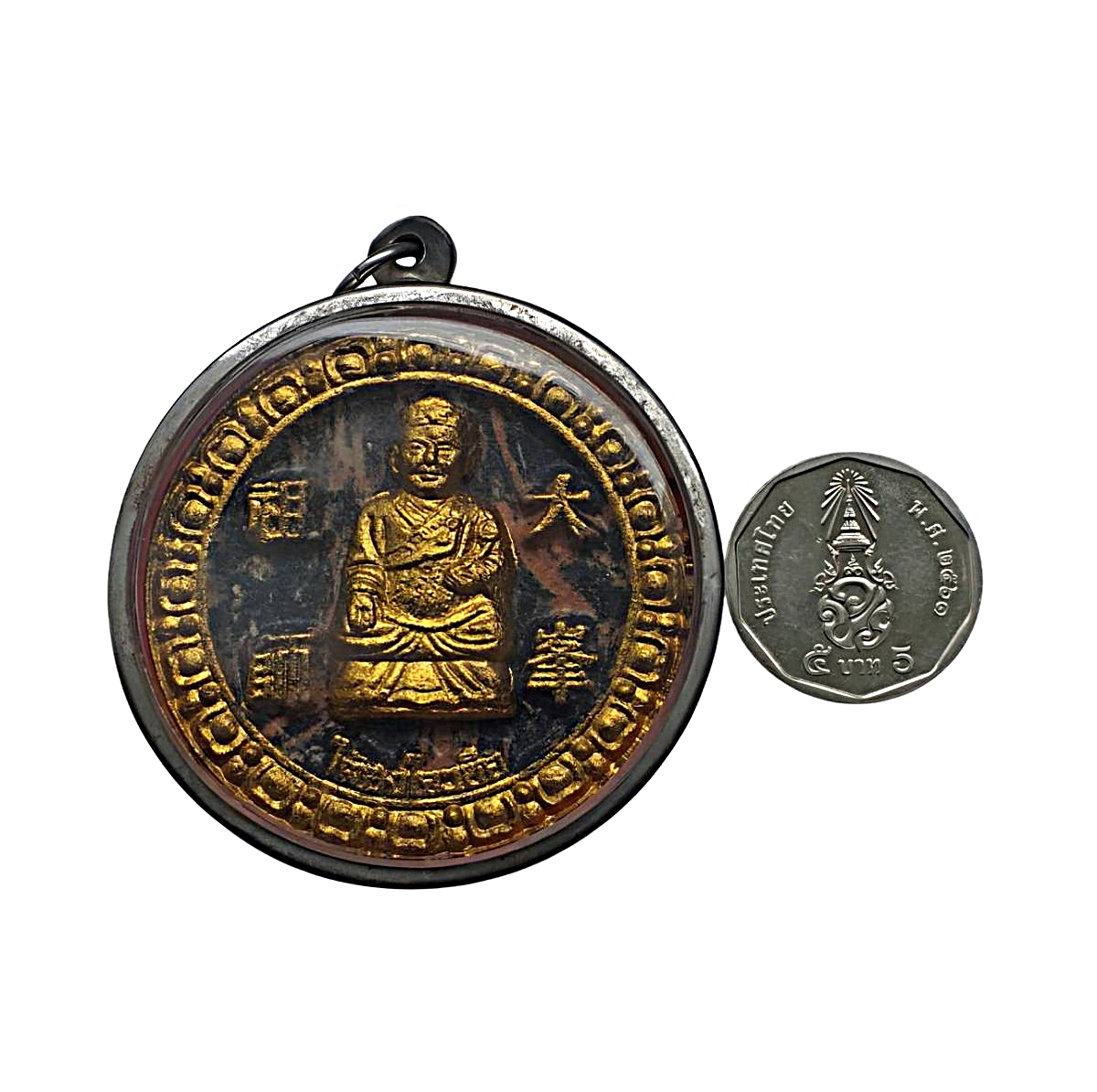 พระเนื้อผงองค์ไต้ฮงกงโจวซือขนาดจัมโบ้