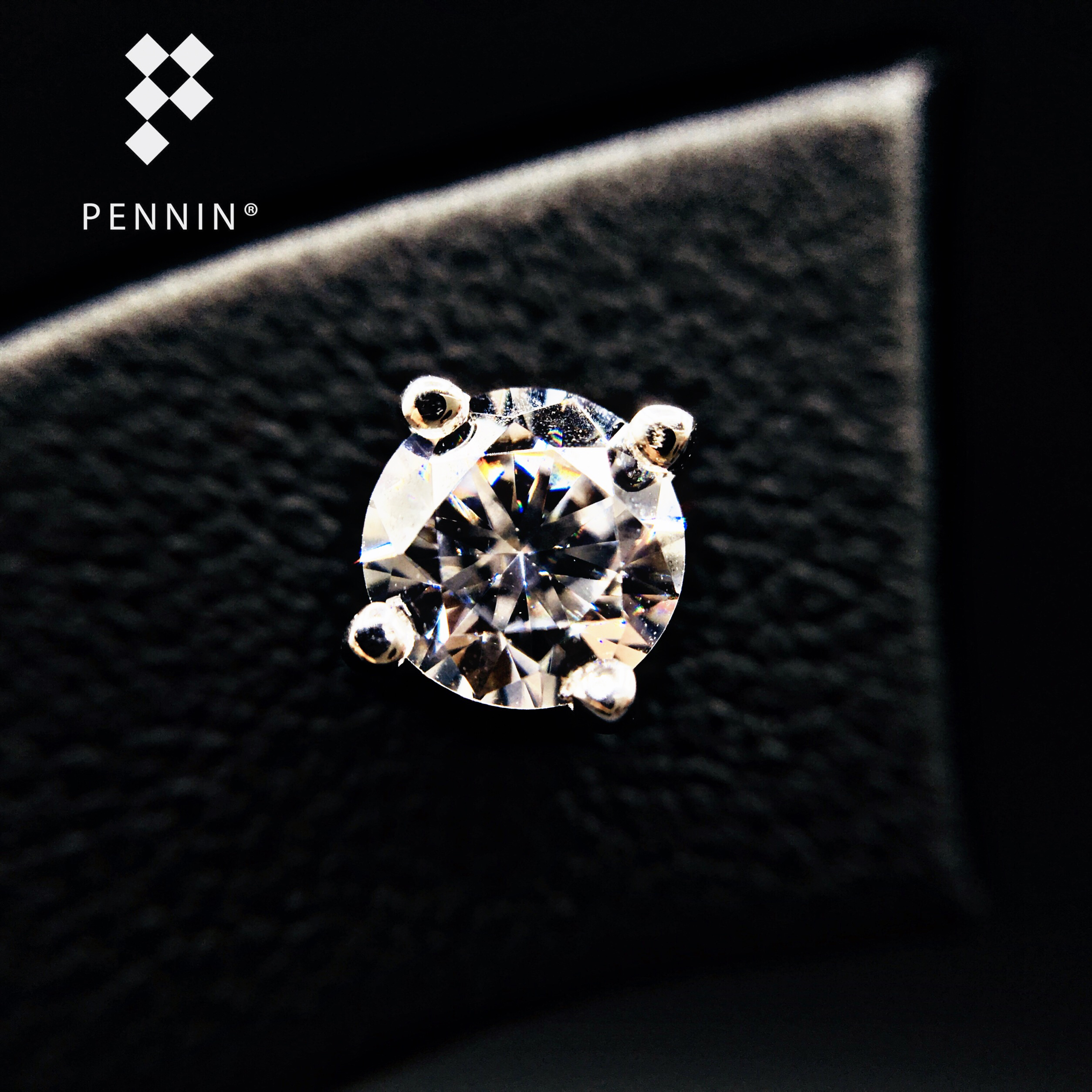 ต่างหูเพชรสวิส CZ เกรด Top 6A ขนาด 3mm-8mm เงินแท้ 925 ชุบทองคำขาว 4เตย สวยวิ้งทัดเทียมเพชรแท้