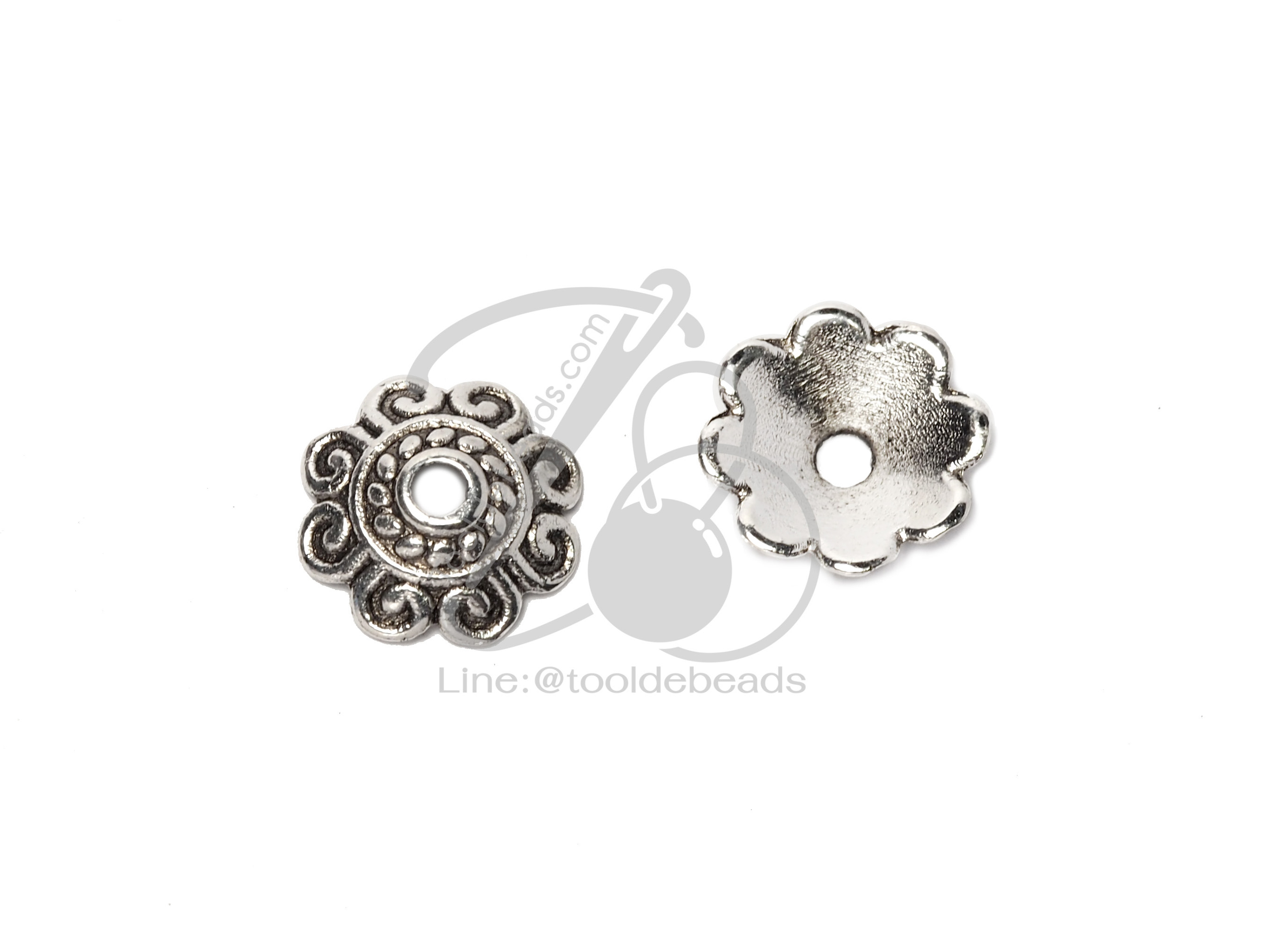 ลูกปัดโรเดียม 80 11มม. (20 ชิ้น) SKU-03536