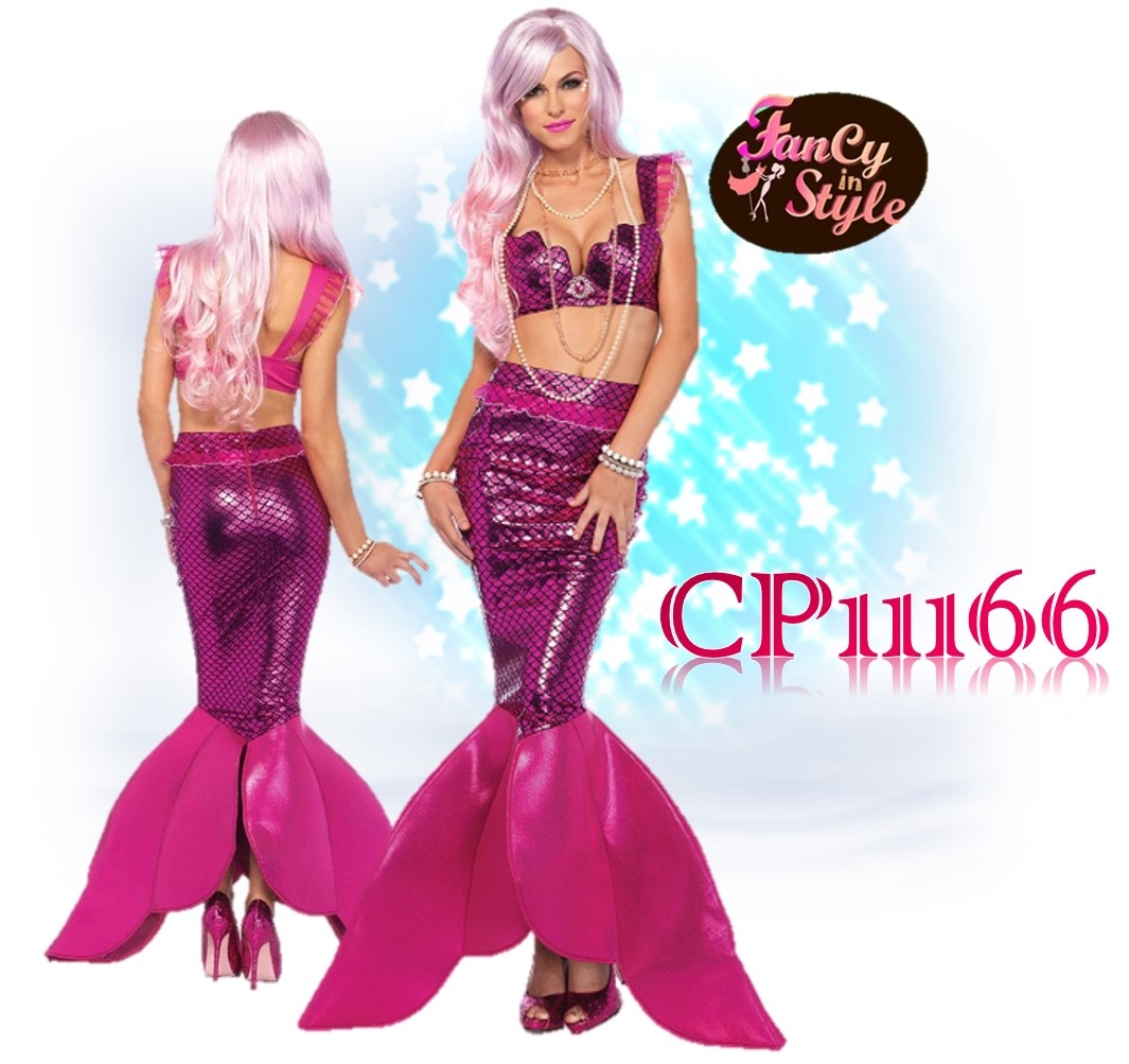 Fairy tale/Disney /Cartoon/Game costume/Mermaid Costume/ชุดแฟนซีนางเงือก