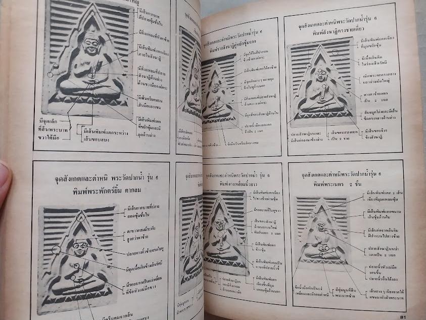 รวมภาพและชี้ตำหนิ พระเครื่องวัดปากน้ำ ภาษีเจริญ (จำนวน 2 เล่ม)