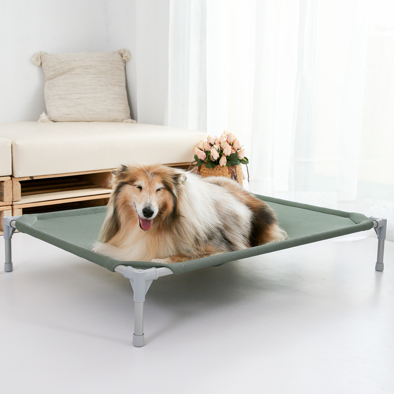 KERUI ที่นอนสุนัข ที่นอนหมา เตียงสุนัข เตียงกันแผลกดทับ เตียงตาข่าย