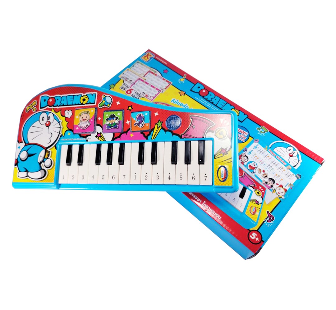 คีย์บอร์ดดนตรีหรรษาโดราเอมอน Musical Keyboard Doraemon พร้อมส่ง