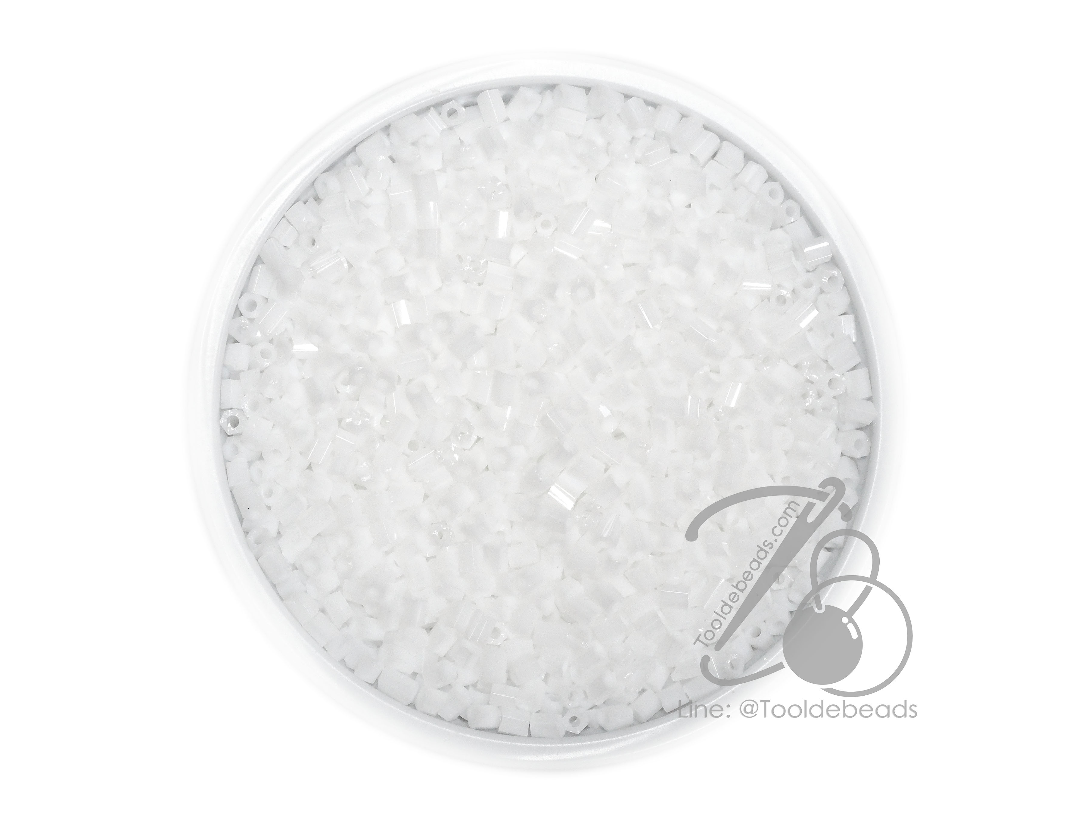ปล้องสั้น โทนมุก สีขาว (450 กรัม) SKU-14816