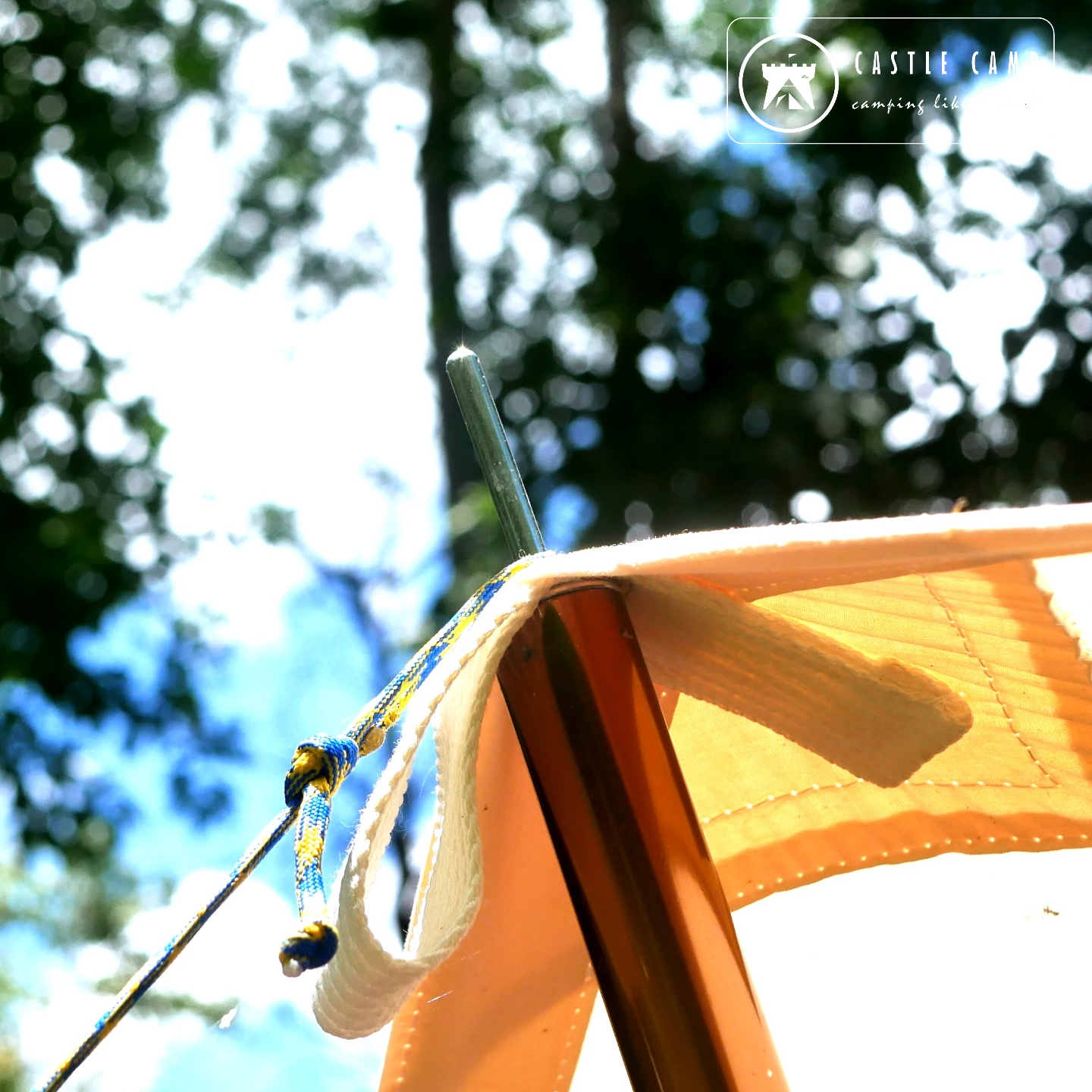 Aluminum Hi-Grade Tarp Poles 2.4m.