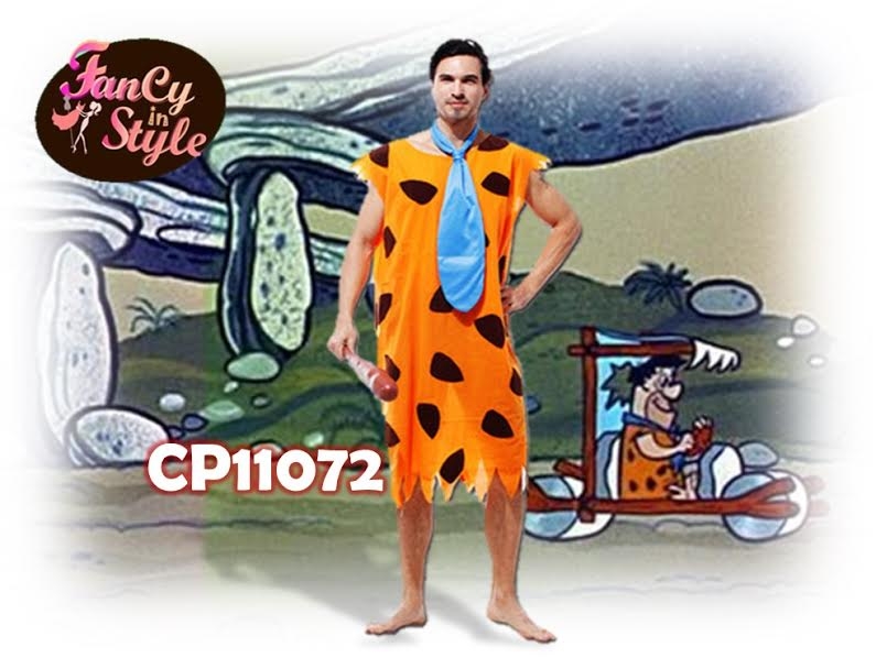 Fred Flintstone Costume/The Flintstones/Caveman Costume/ชุดแฟนซีมนุษย์หิน/มนุษย์ถ้ำ
