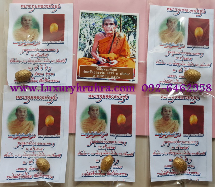 หมากทุยเมตตามหานิยมหลวงพ่อชุบวัดศรัทธาธรรมจ.สมุทรสงครามรุ่นทูลเกล้าถวายพระเทพฯปี2535หลวงปู่หมุนปลุกเสก