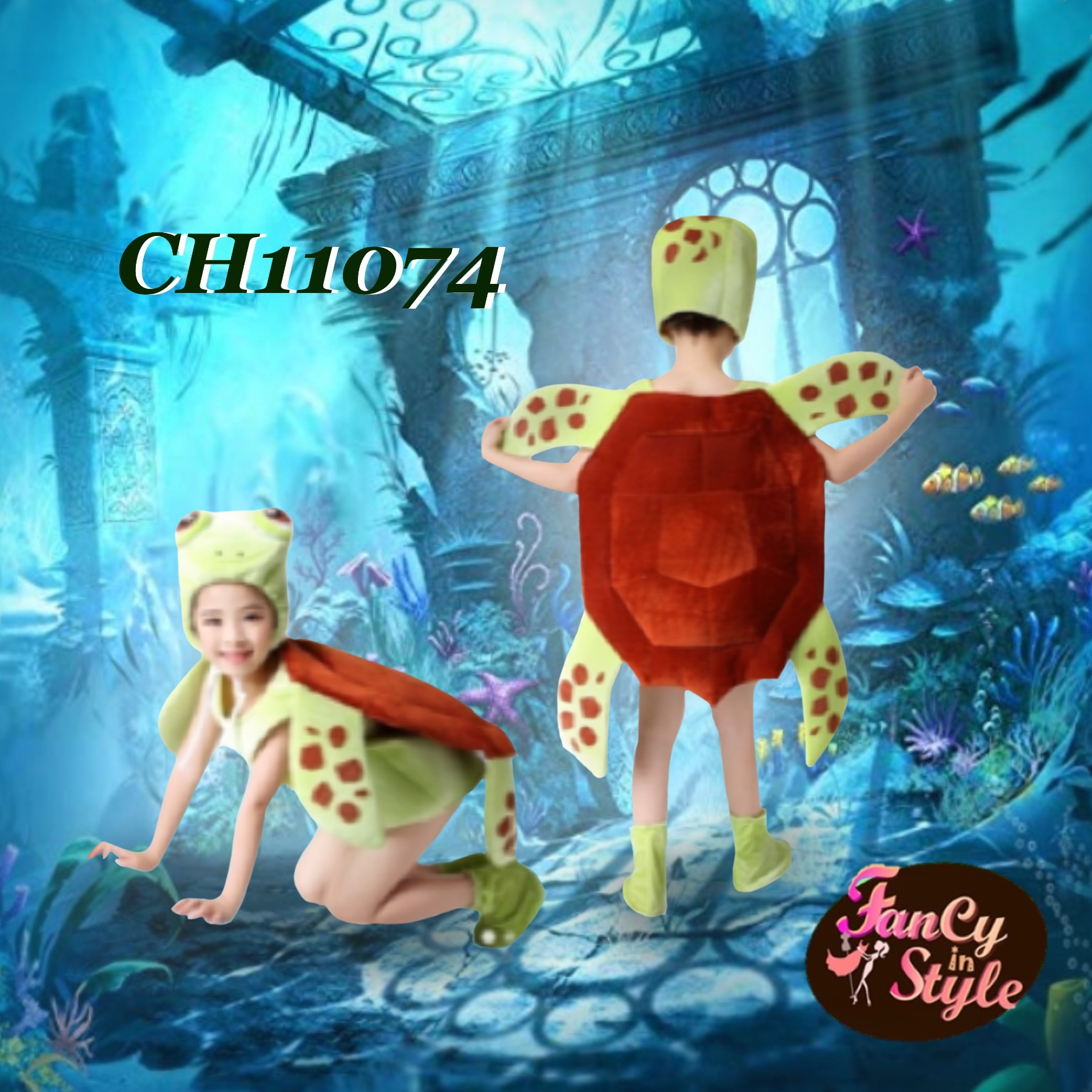 Children Costume/ชุดแฟนซีสำหรับคุณหนู/Animal Costume/Turtle Costume/ชุดแฟนซีสัตว์/ชุดแฟนซีเต่า