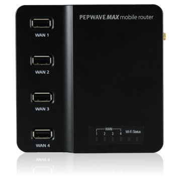 Pepwave Max On-The-GO U4 Load Balancing