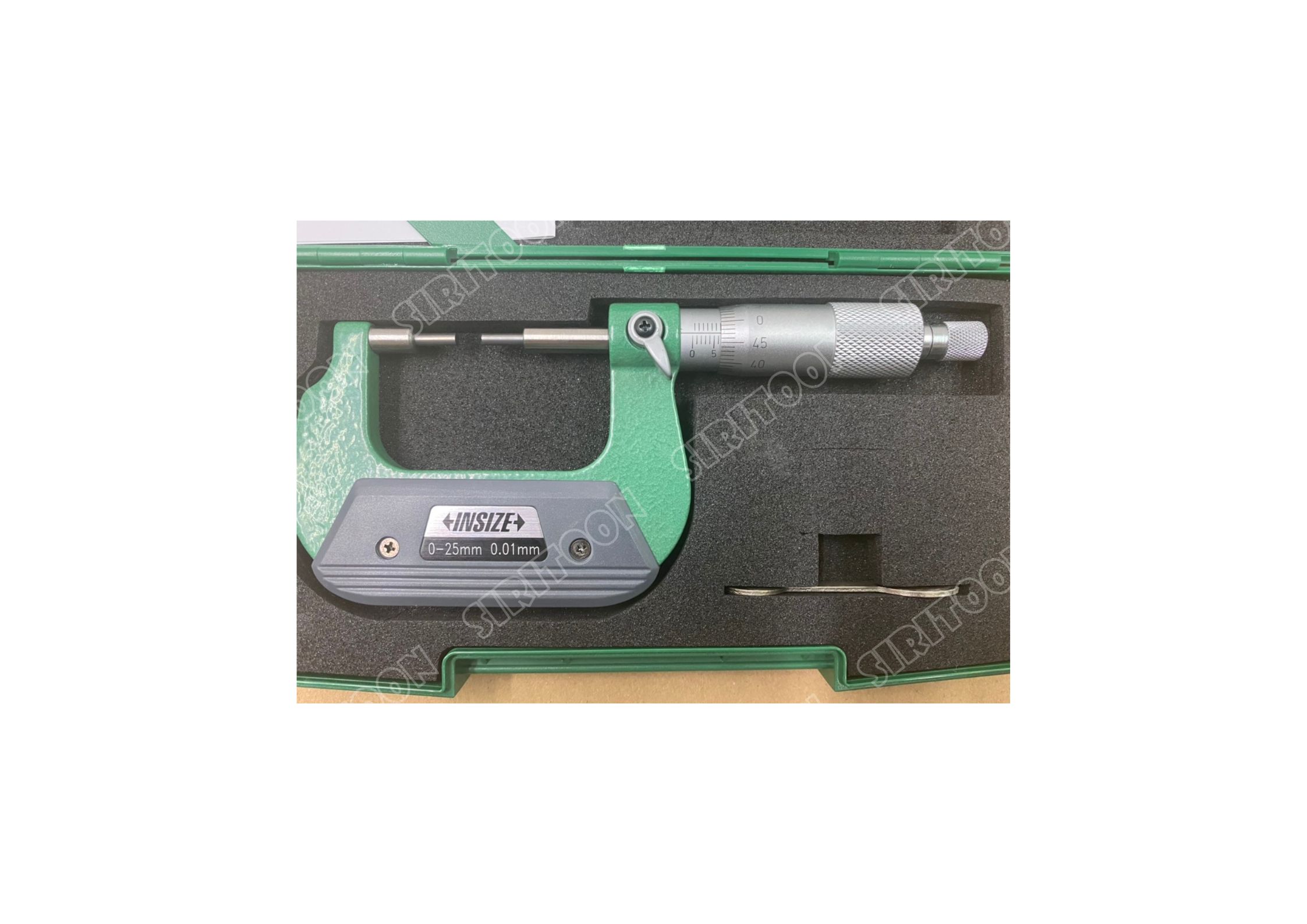 INSIZE ไมโครมิเตอร์ปากเล็ก (Spline Micrometer) ขนาด (25-50mm) รุ่น 3233-50BA
