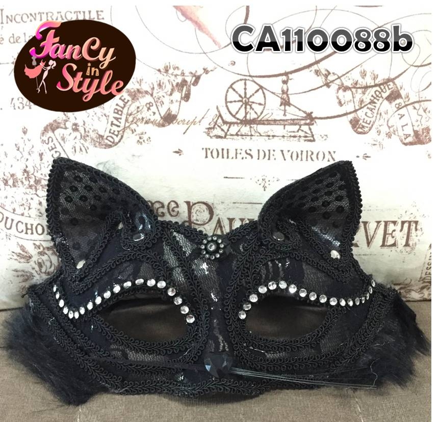 Fancy Mask/หน้ากากแฟนซีรูปแมวสีดำ