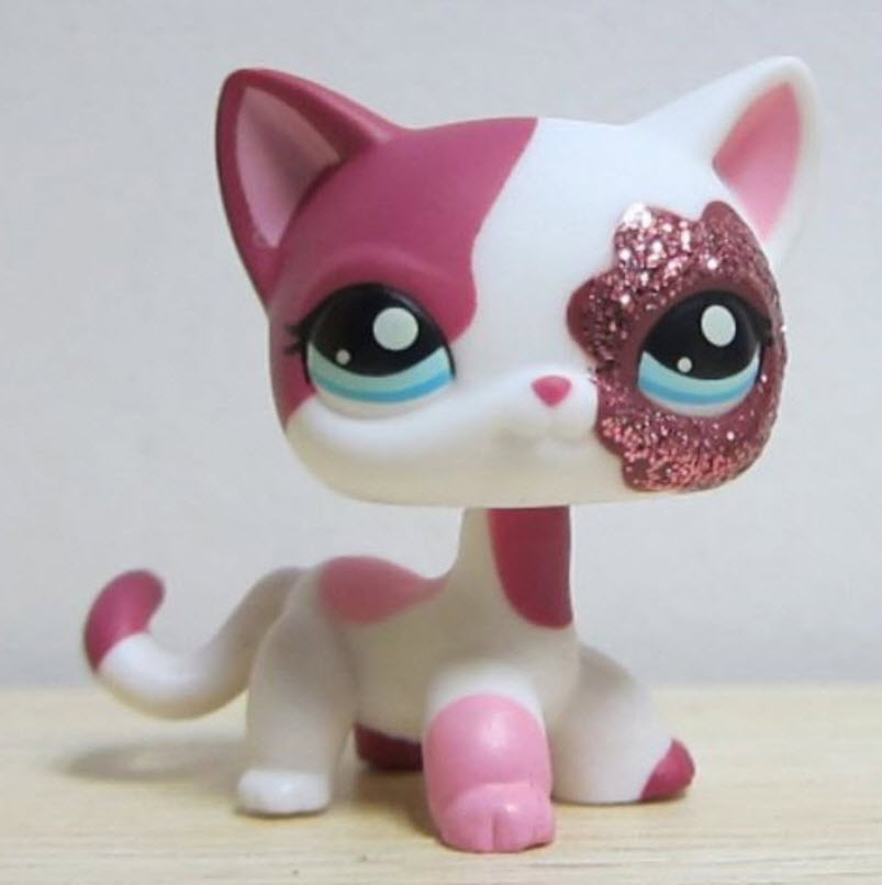 LPS แมวเปอเซียขาว-แดง #2291