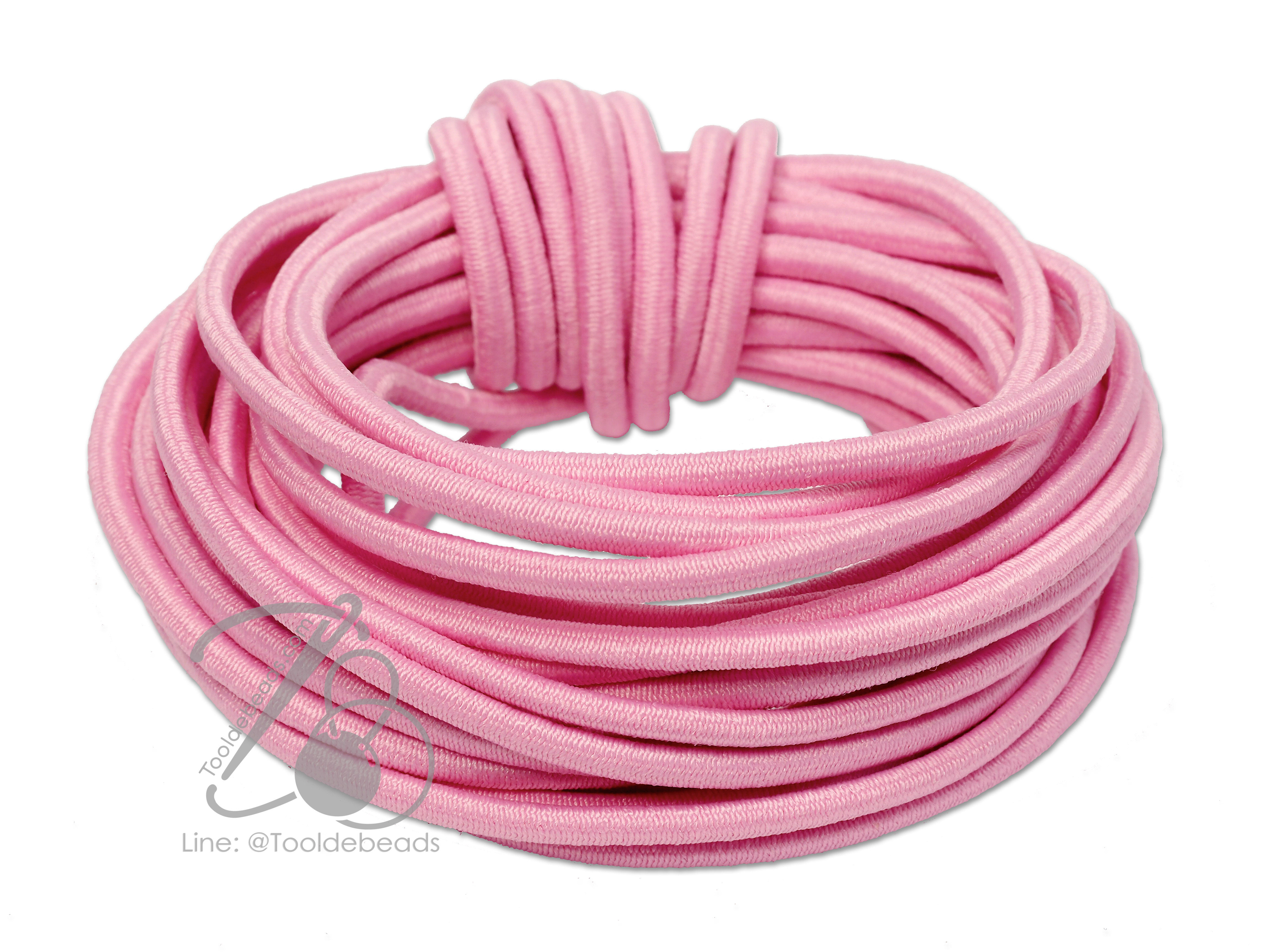 ยางยืด เส้นกลม 3มม. (6 หลา) SKU-07032