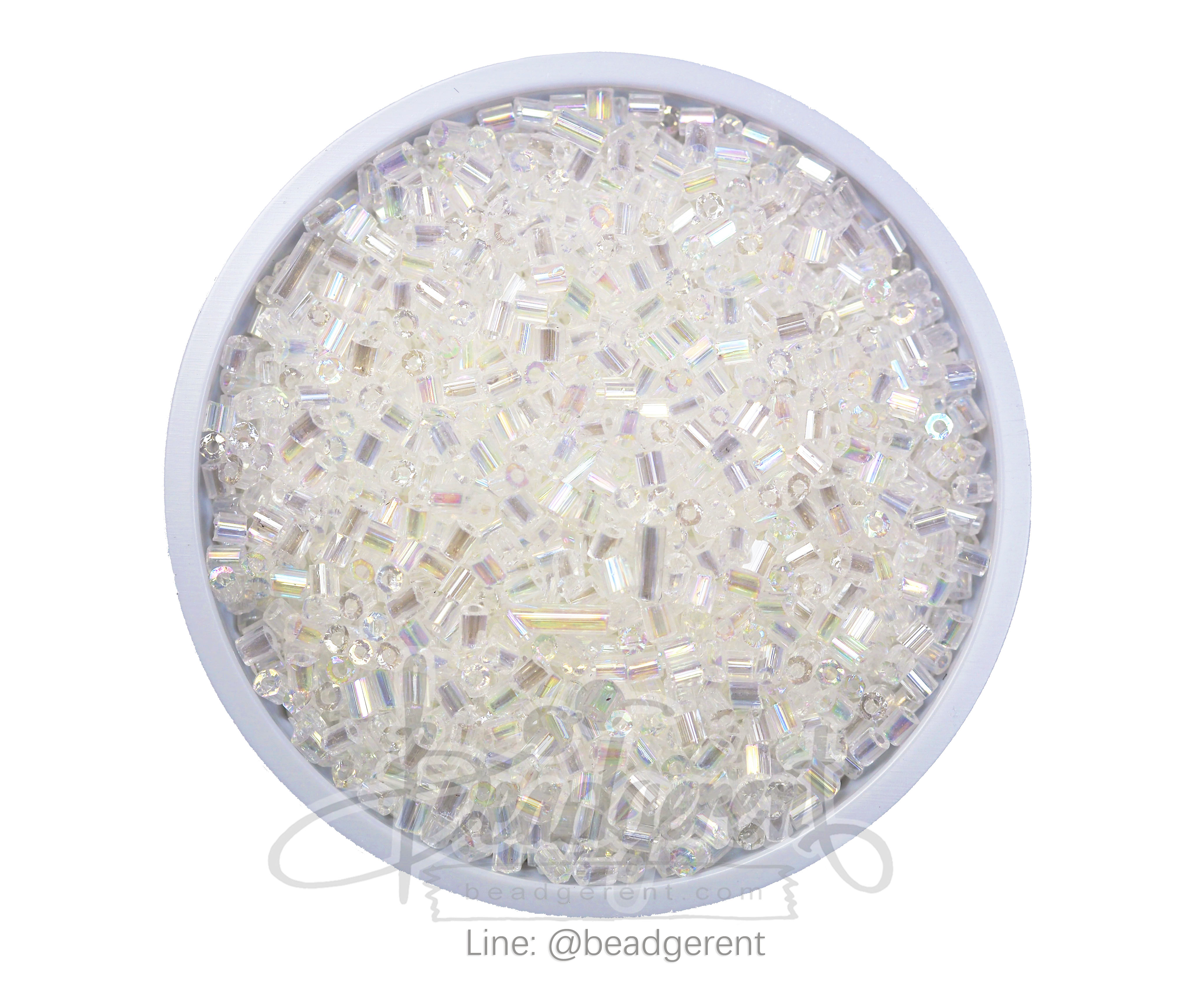 ปล้องสั้น โทนรุ้ง สีขาว (450 กรัม) SKU-03401