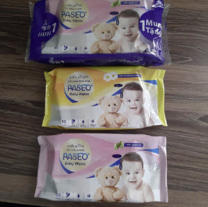ทิชชู่เปียก พาซิโอ (Paseo Baby Wipes) / แพ็ค