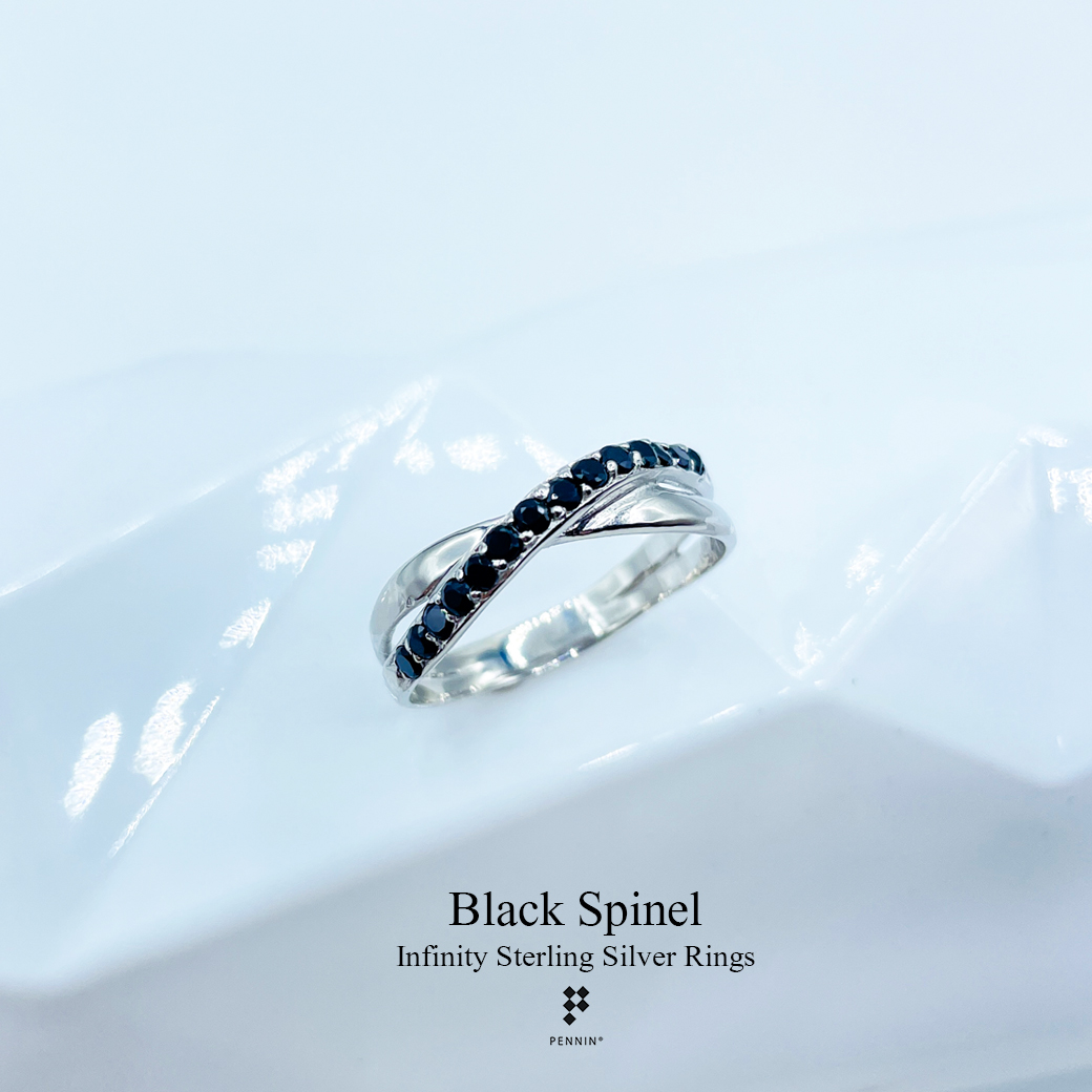 แหวนนิลอินฟินิตี้ : Infinity Ring นิลแท้ เงินแท้ชุบทองคำขาว ช่วยปกป้องคุ้มครอง นำโชคลาภ