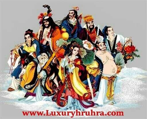 เหรียญเทพเจ้าเฉ่าก๊กกู๋หนึ่งใน8เซียนวิหารเซียนซือต.บางพระจ.ชลบุรีเนื้อทองฝาบาตร