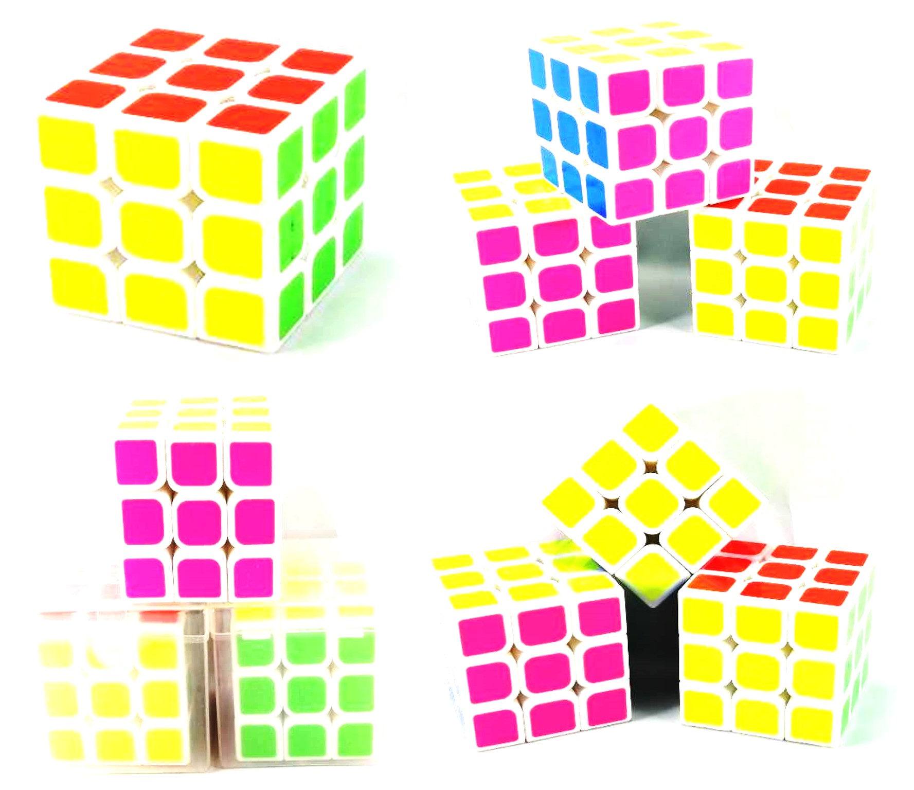 ของเล่นลูกบิดพร้อมส่ง รูบิคฝึกสมอง ทรงลูกบาศก์ขนาดมาตรฐาน