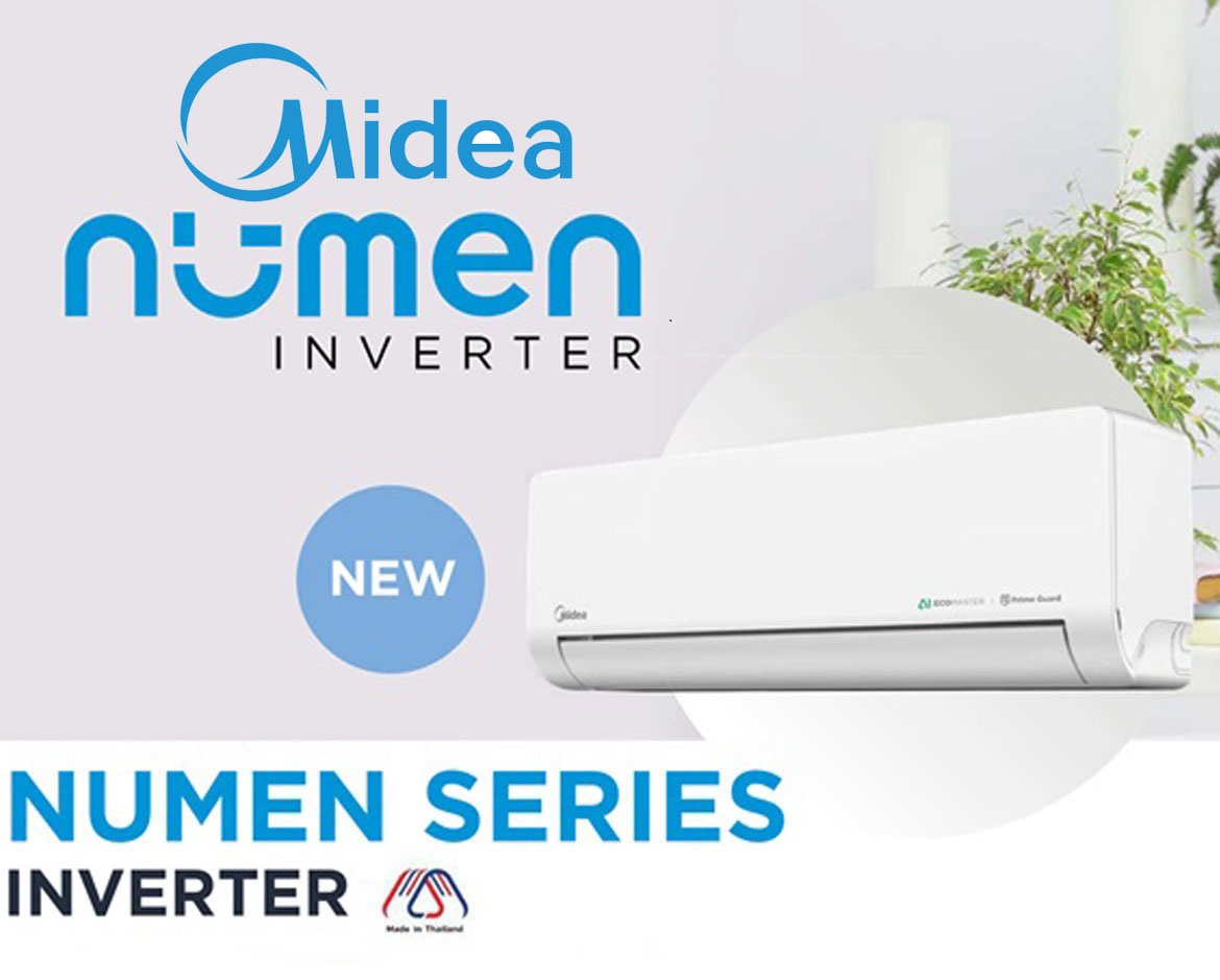 แอร์ Midea NUMEN SERIES Inverter รุ่น MSNE-22CRFN8 (ปี2025)