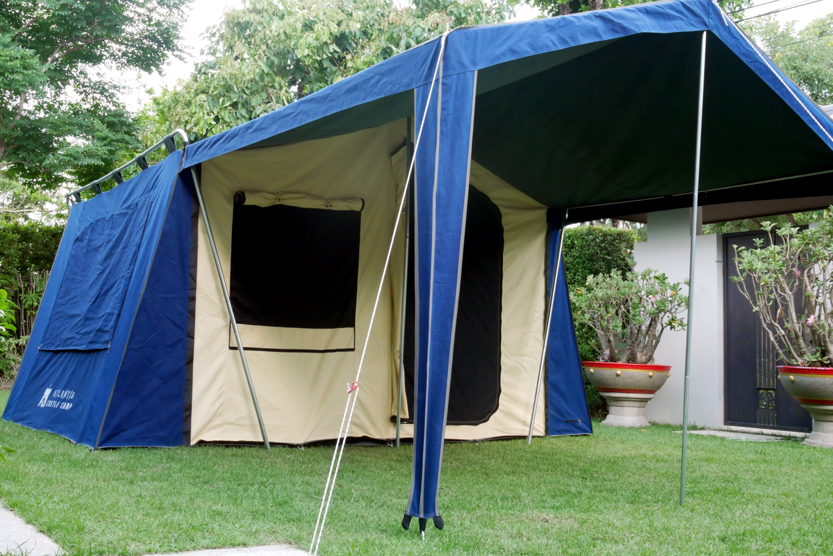 CASTLE CAMP ATLANTIS CANVAS Cabin Tent with Terrace