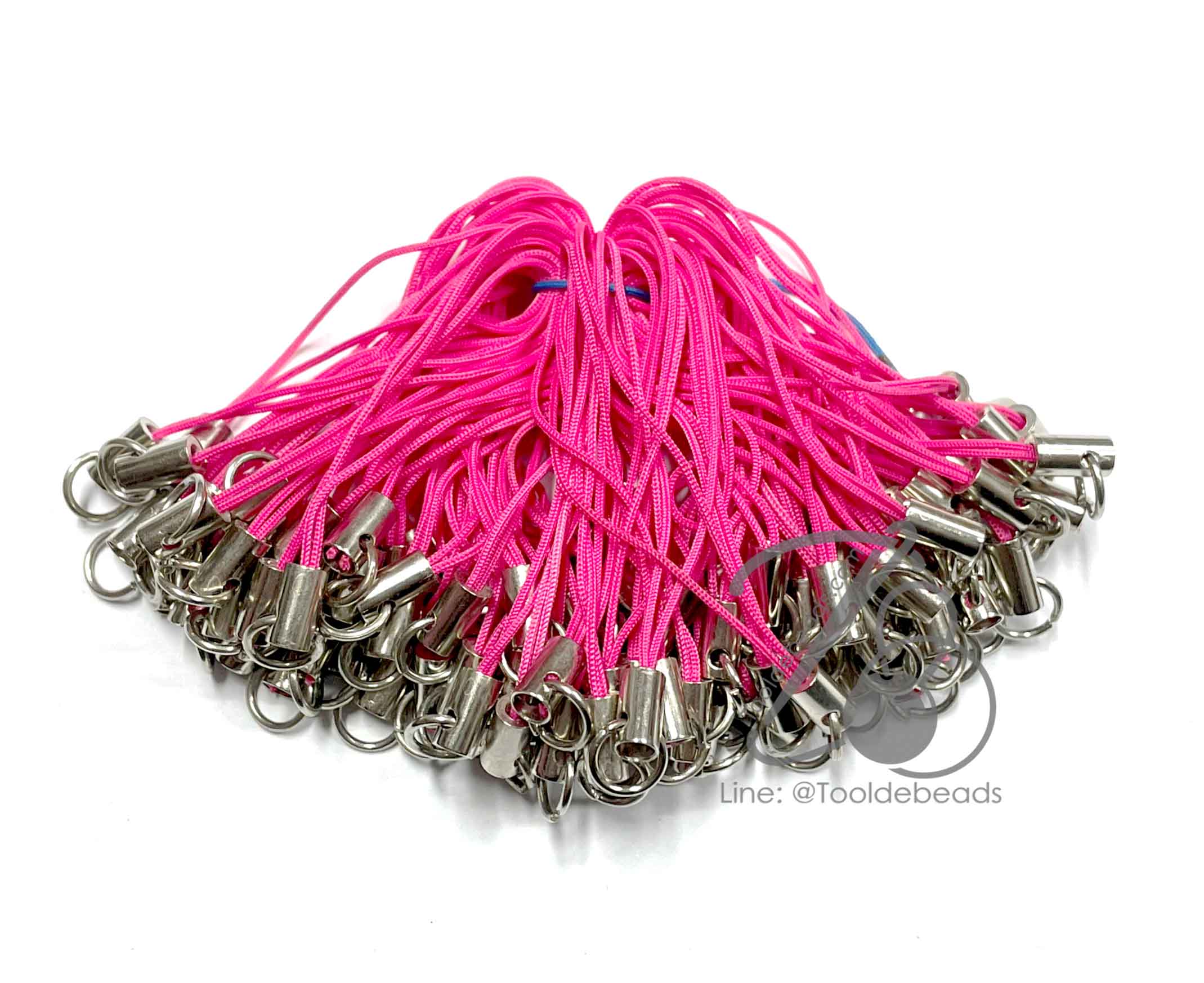 สายห้อยโทรศัพท์ ไม่มีก้ามปู (100 ชิ้น) SKU-07125