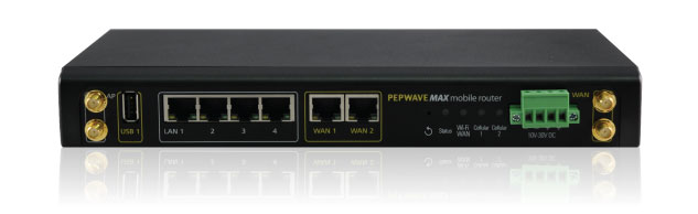 PEPWAVE MAX HD2 MediaFast (US) Multi Cellular Router