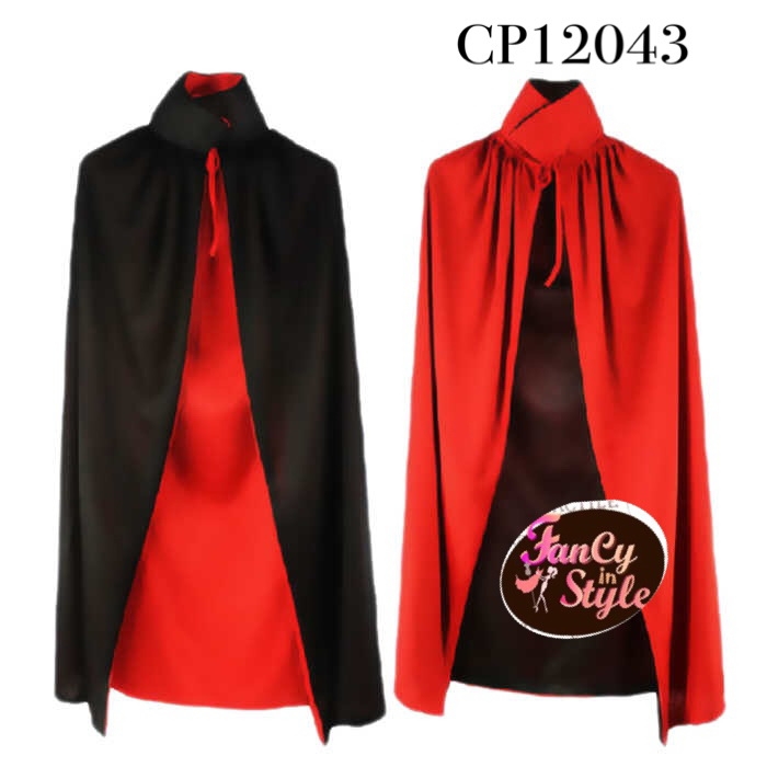 Halloween costume/Mystic Cape/ผ้าคลุมแดรกคูล่า/ผ้าคลุมแวมไพร์
