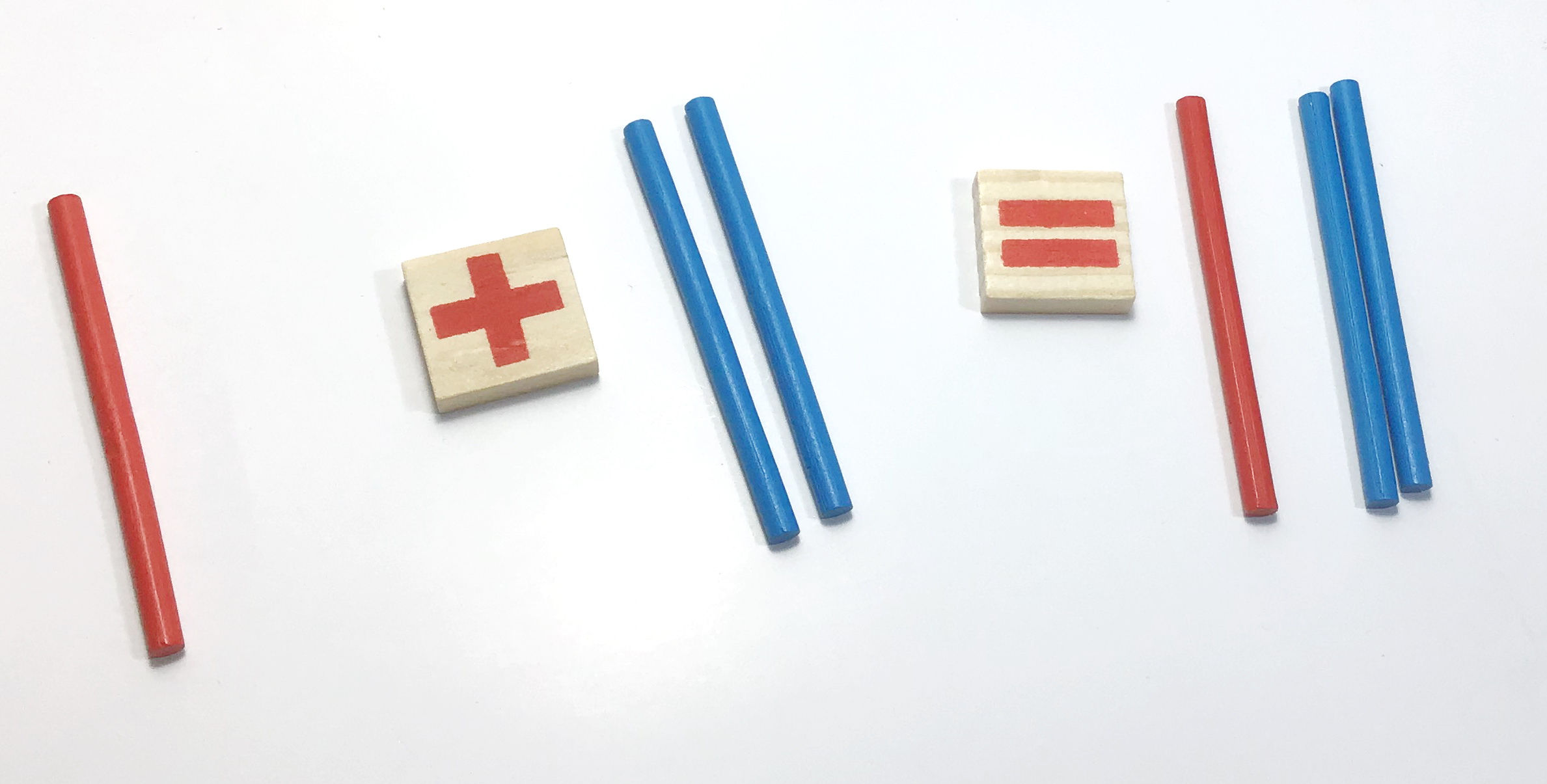 บล็อกไม้คณิตศาสตร์เพื่อการเรียนรู้พร้อมส่งMathematical Intelligence stick