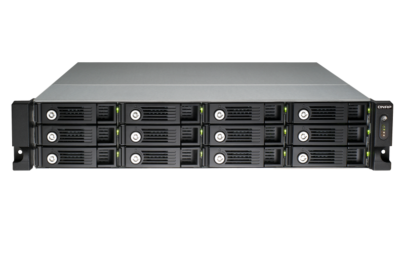 TVS-1271U-RP 12-bay high performance unified storage