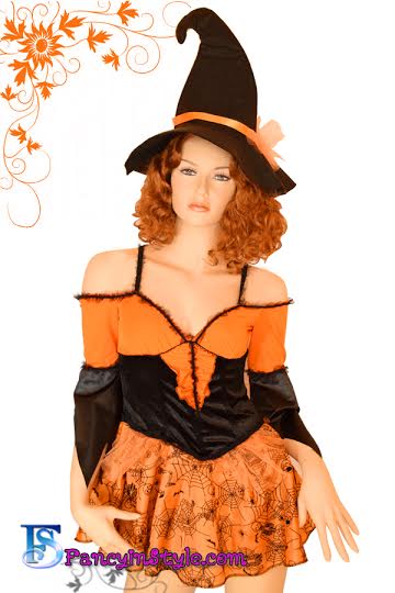 Witch ชุดแม่มดส้มซ่าส์เปรี้ยวปรี๊ด