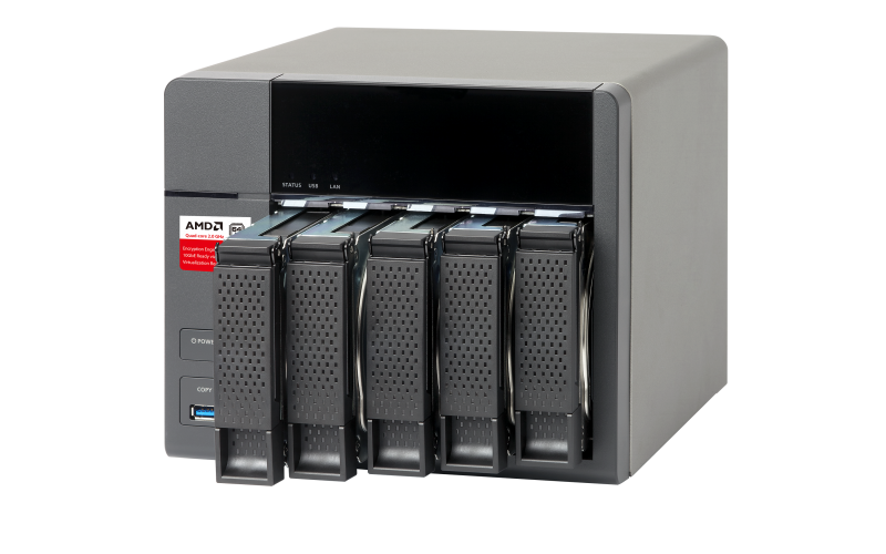 TS-563-8G High performance, affordable quad-core business NAS