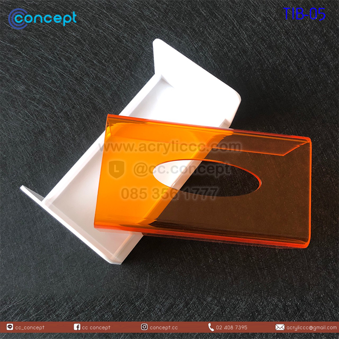 กล่องทิชชู่อะคริลิค (TIB-05)