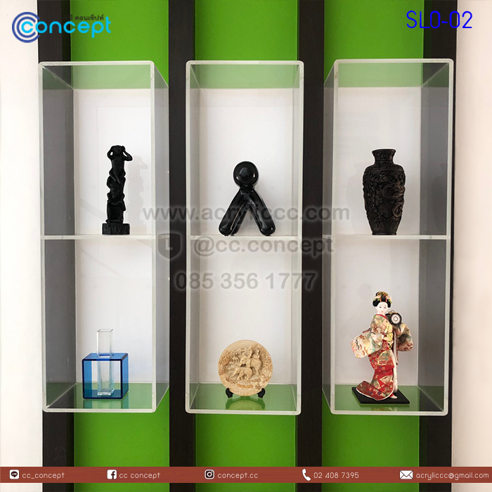 ช่องวางของอะคริลิค (SLO-02)