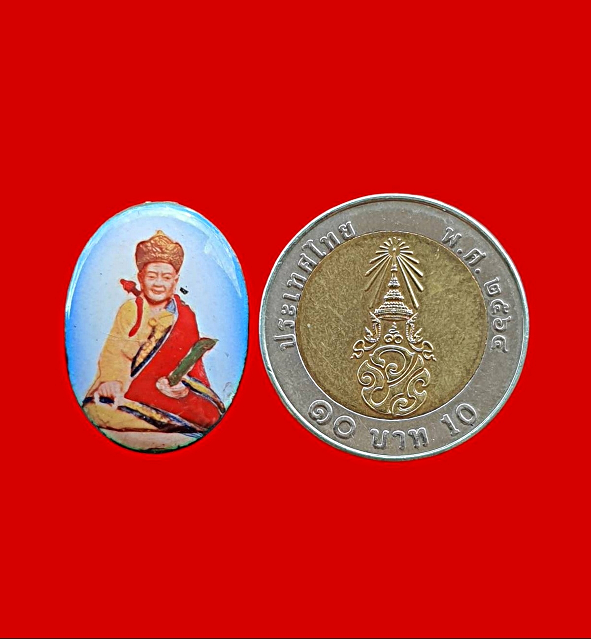 ล็อกเก็ตกระเบื้องสีองค์ไต้ฮงกงโจวซือ