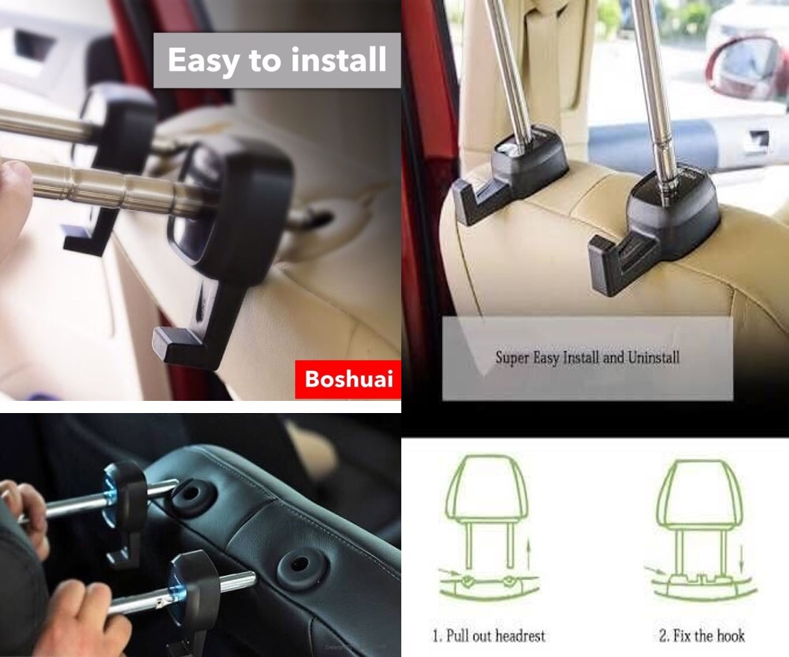 ที่แขวนของใช้เก็บแก้วน้ำพร้อมส่ง หลังเบาะ