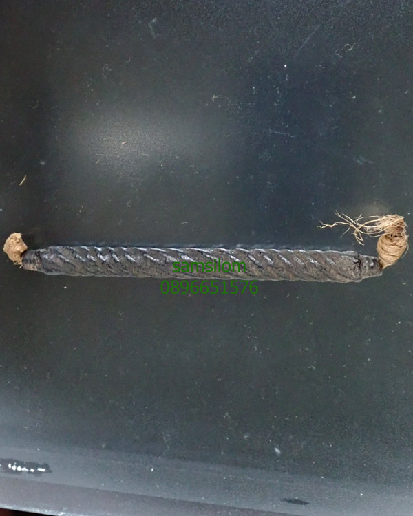 หลวงปู่กลิ่น วัดสะพานสูง ตะกรุดโสฬสมหามงคล ก้นแมงสาป ชุบรัก เชือกเดิม เนื้อทองแดง ยาว4นิ้ว แท้ตาเปล่า