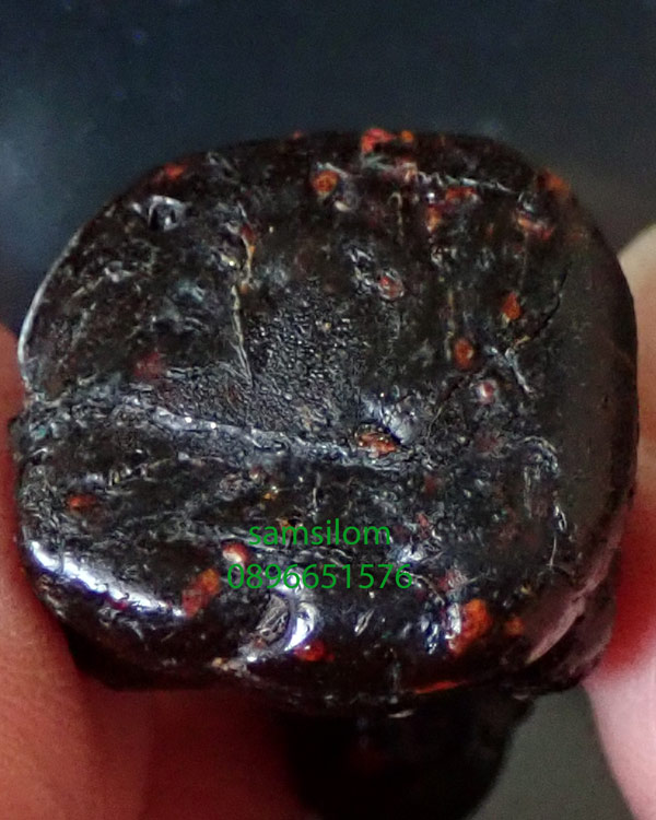 หลวงพ่อทองสุข วัดโตนดหลวง พิมพ์หลวงปู่ทวด ลอยองค์ เนื้อครั่งเหลือร้าย สวย