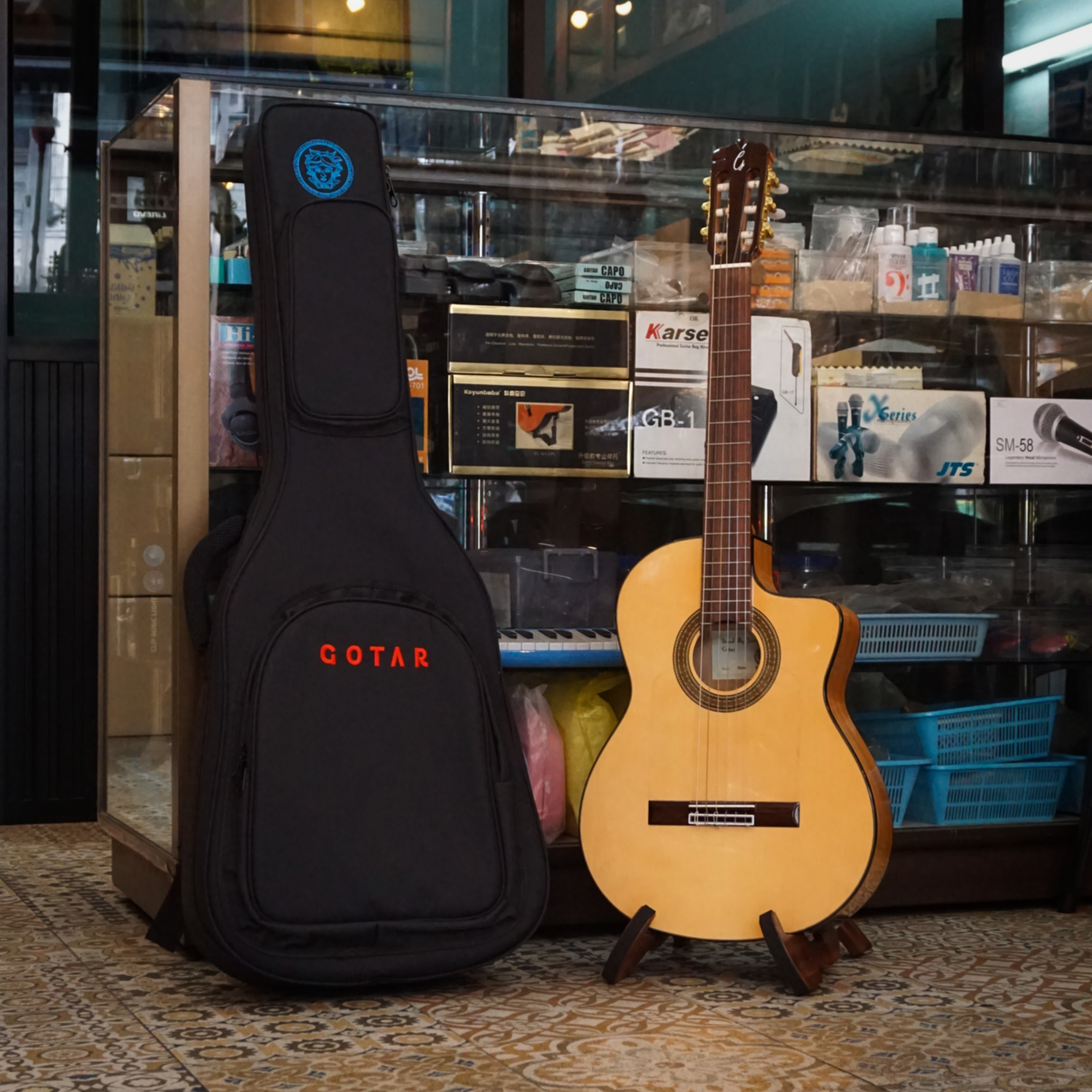 Gotar Dolan/CE Flamenco กีต้าร์คลาสสิคไฟฟ้า