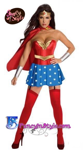 Superhero/Superstar/Wonder girl Costume/ชุดคอสเพลย์วันเดอร์เกิลล์